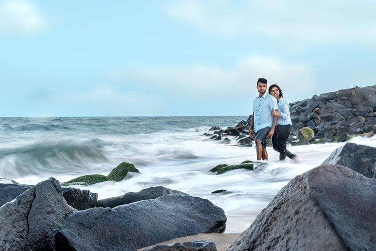 Best Beach Pre Wedding Shoot