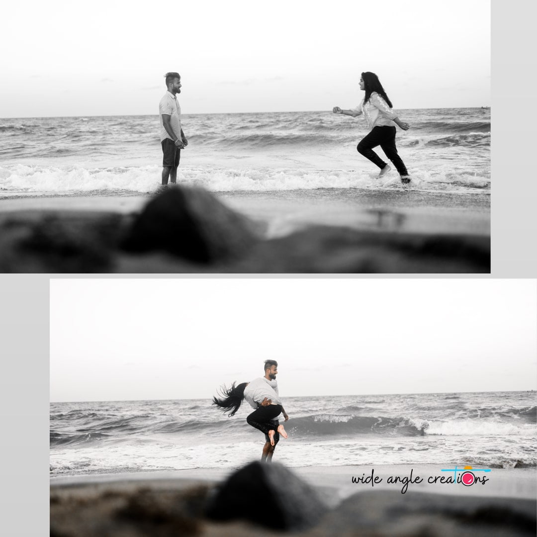 Best Beach Pre Wedding Shoot